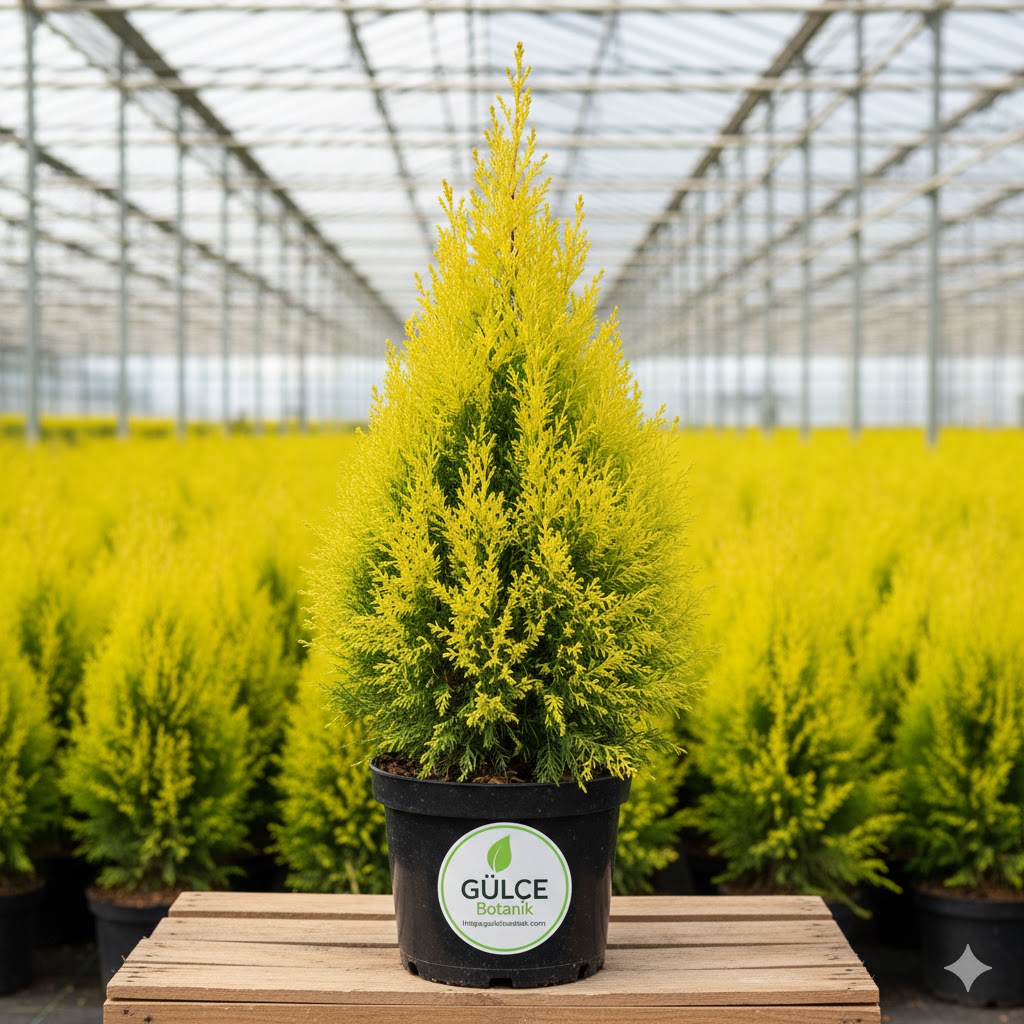 Spiral Limon Çamı Cupressus macrocarpa Goldcrest Spiral- 140-160 cm