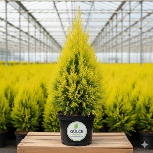 Limon Çamı-Servi Tek Top Saksılı