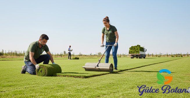 Rulo Çim Ekme Uygulamaları